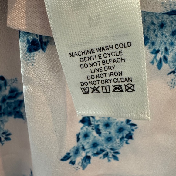 🆕 NWT - Free People x We are HAH - Let it Slip Dress in Ditsy Floral - Size Med - Picture 5 of 6